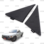 พลาสติกปิดหูช้าง ข้างซ้าย+ขวา 2 ชิ้น สีดำ สำหรับ Toyota Hilux MK3 Migthy-X LN85 RN85 LN90 LN106 Pick Up ปี 1989-1997